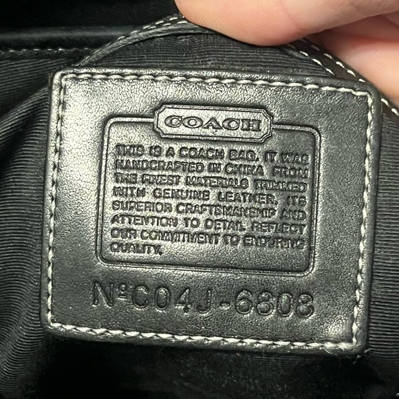 Vintage Y2K Coach Signature C Soho Shoulder Bag Style 6808 - Picture 7 of 9